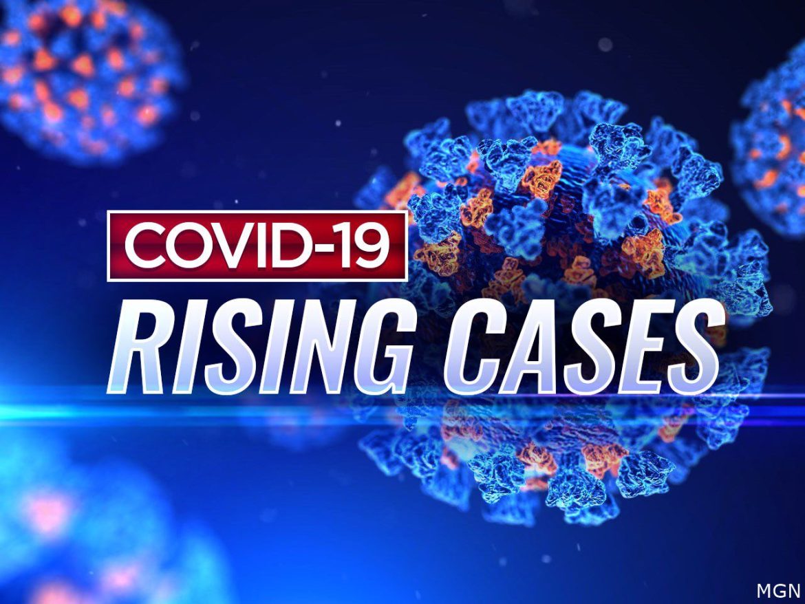 COVID19 cases on the rise…again Pointe Xpress Pointe FM 99.1