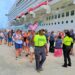 More than 11-thousand cruise passengers and crew members arrive on Saturday