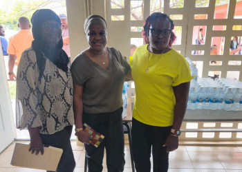 Bonnietha John brings ‘Water Wednesday’ to Holy Trinity School