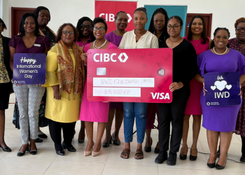 Two UWI FIC students receive bursaries through CIBC Caribbean bank