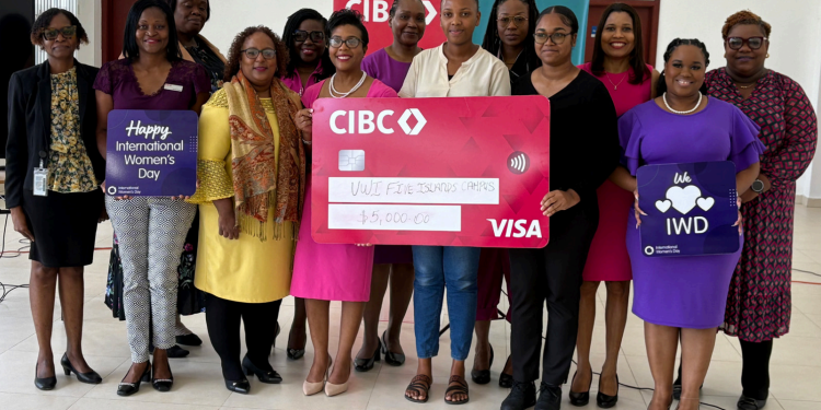 Two UWI FIC students receive bursaries through CIBC Caribbean bank