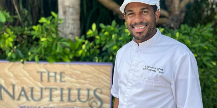 Christopher Terry is again nominated for Chef of the Year in the Maldives