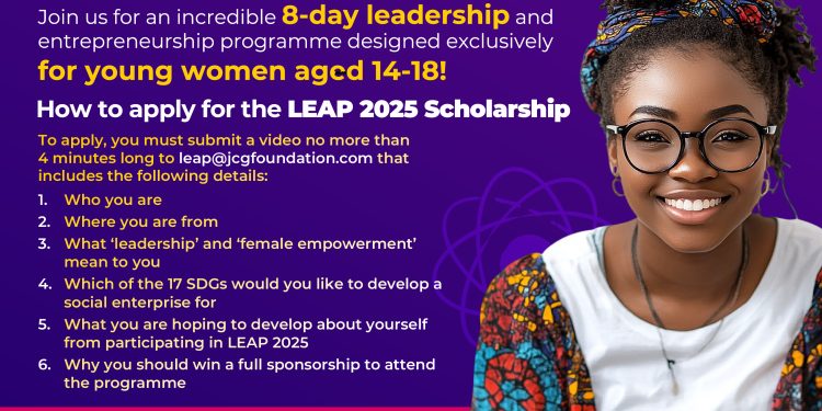 One deserving female student has an opportunity to study in Jersey, Channel Islands