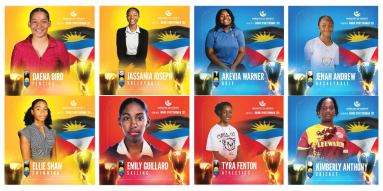 Antigua Barbuda Junior Sportswoman Nominees