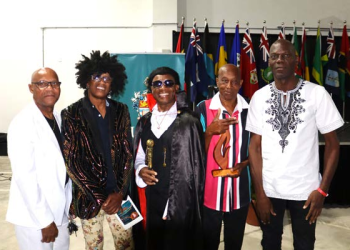 The iconic Burning Flames Band receives honour from UWI