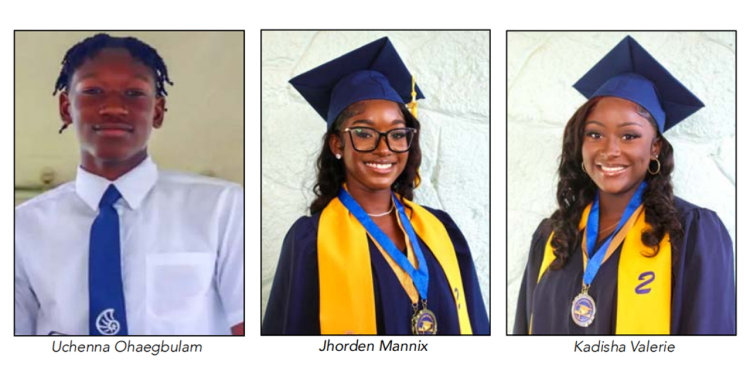 The 2025 ACB Caribbean National CSEC Awardees identified