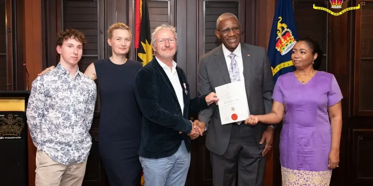 Oyster Yachts Chairman Richard Hadida Awarded Governor General’s Faithful and Meritorious Service Cross