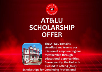 AT&LU offers professional development scholarships for its members