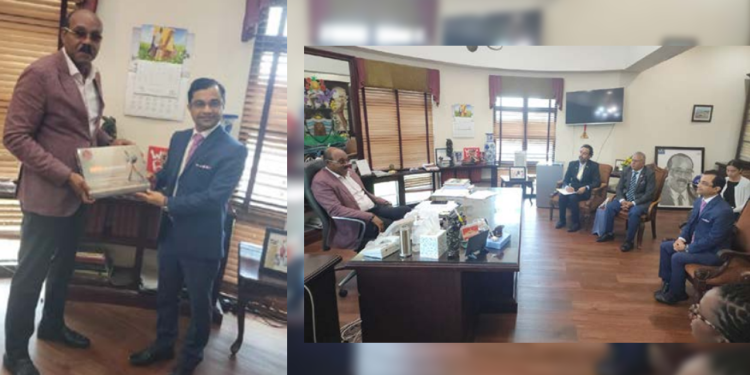 Indian High Commissioner discusses CHOGM during courtesy call