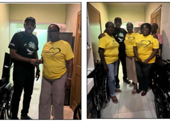 Charitable group donates five wheelchairs to St. John’s City West constituency