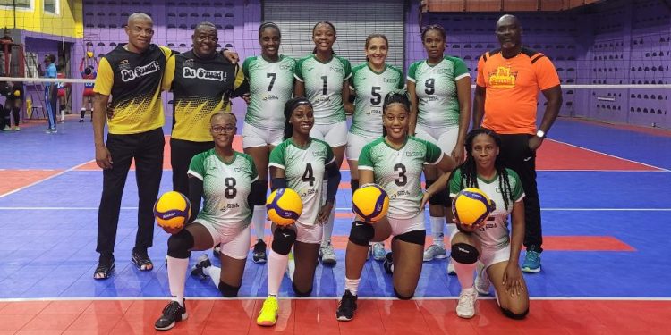 Da Squad maintains perfect run in women’s volleyball league