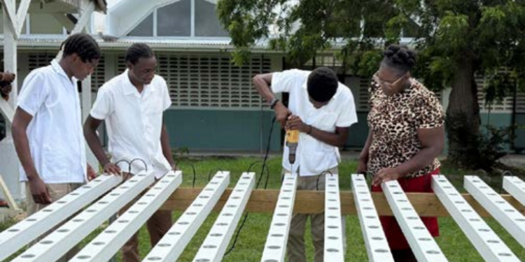 GARD Centre launches second phase of hydroponic project at Pares Secondary