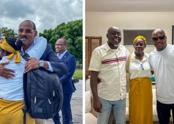 Missing woman returns…gets warm welcome at airport