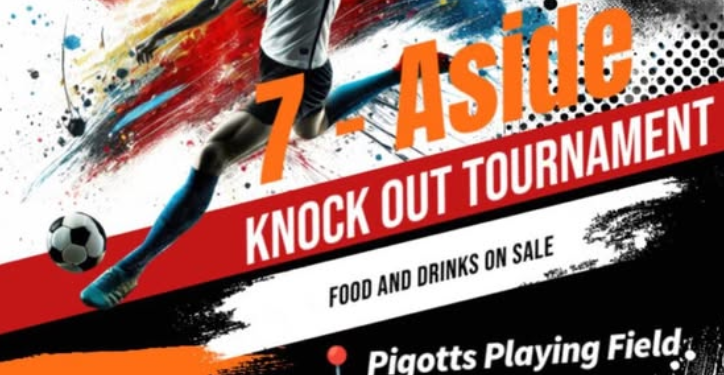 Pigotts Sports Club to host 7-A-Side Tournament