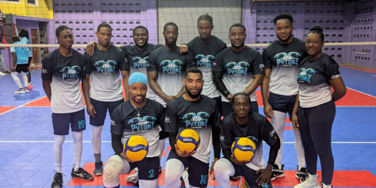 Da Squad and Pytonz maintain dominance of volleyball league