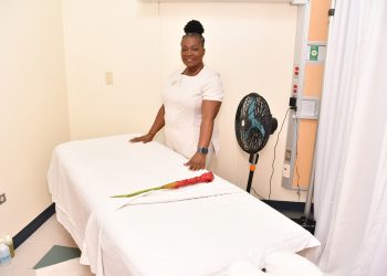 Sandals treats local nurses to spa service