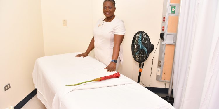Sandals treats local nurses to spa service