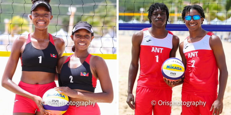 Antiguan teams return to contest 2024 ECVA U-21 Beach Volleyball Championships