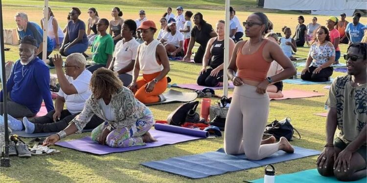 Antigua and Barbuda observes the 11th International Day of Yoga
