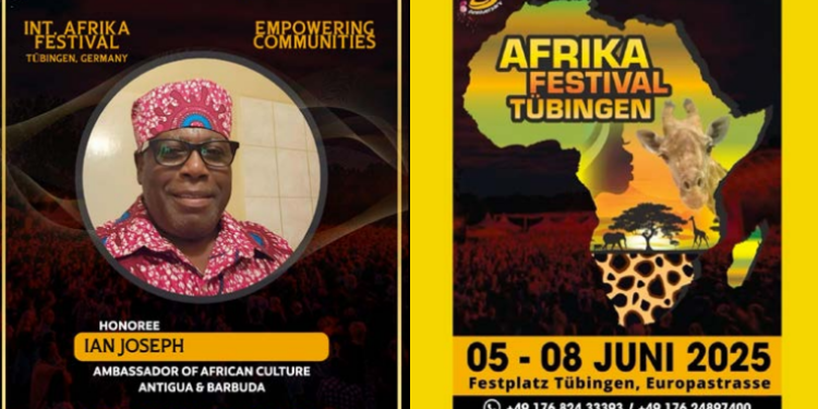 Ian Joseph, unofficial ‘Cultural Ambassador’, heads for African festival in Germany