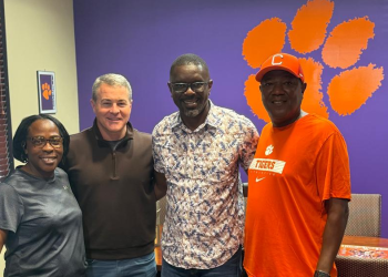 Sports officials Visit Clemson University to Strengthen Sports Development Partnerships