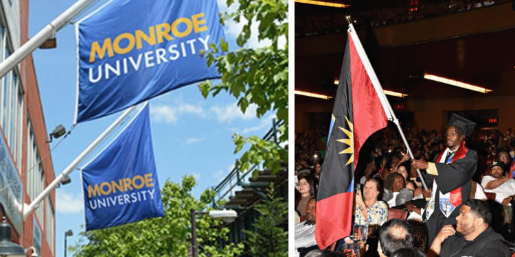 55 Students from Antigua and Barbuda Graduate from Monroe University at Radio City Music Hall Commencement