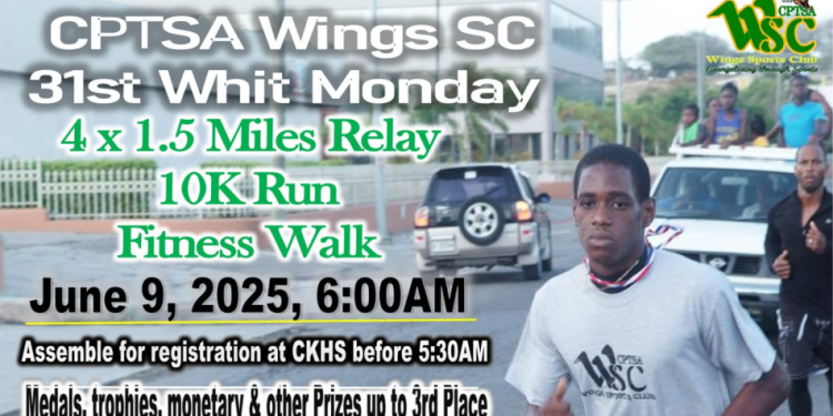 Wings Sports Club to stage annual Whit Monday Road Relay
