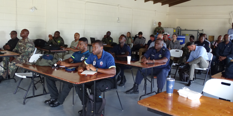 Caricom Disaster Relief Unit Training in Antigua and Barbuda