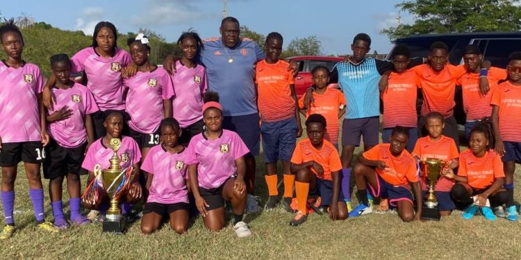 Cutting Edge FC captures two titles in Antigua Cup