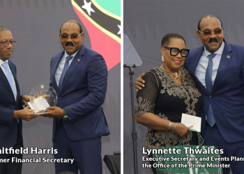 Two public servants honoured at ECCU ceremony