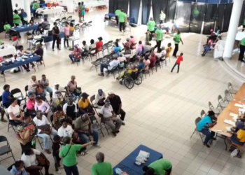 Approximately two thousand persons attend 4-day Health Clinic