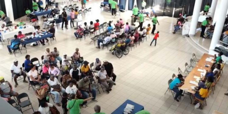 Approximately two thousand persons attend 4-day Health Clinic