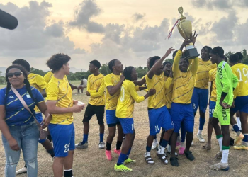 Old Road wins Under-17 Division in Antigua Cup