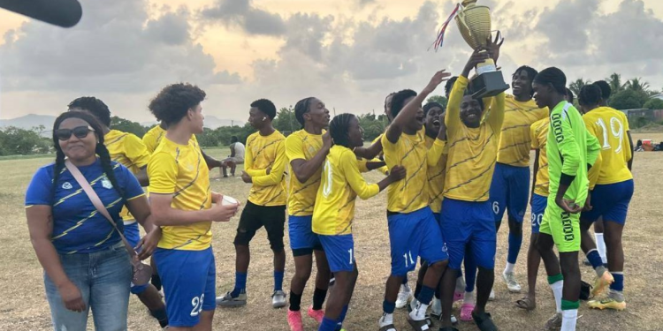 Old Road wins Under-17 Division in Antigua Cup
