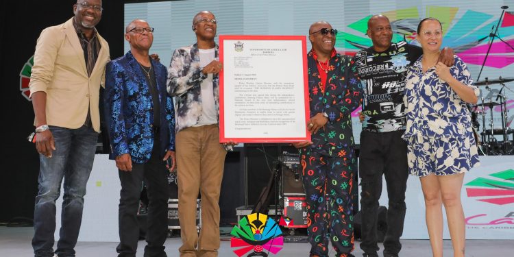 Burning Flames member shares award ‘with the people’