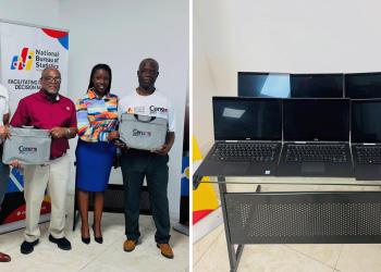 Rotary Club of Antigua Donates 50 Laptops to Support 2025 National Census