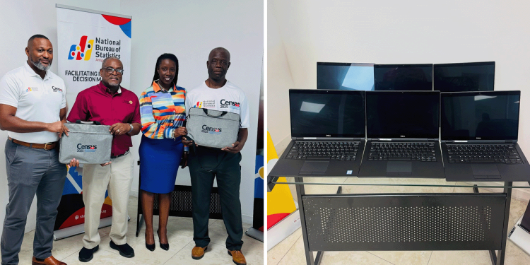 Rotary Club of Antigua Donates 50 Laptops to Support 2025 National Census