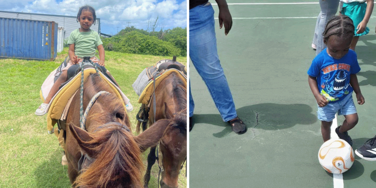 Six children with speech and other challenges benefit from grant from a local bank