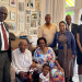 Senior government officials visit Antiguan/UK couple on milestone anniversary