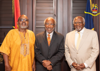Dr. Julius Garvey Welcomed by Governor General’s Deputy  at Government House