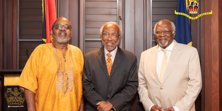 Dr. Julius Garvey Welcomed by Governor General’s Deputy  at Government House