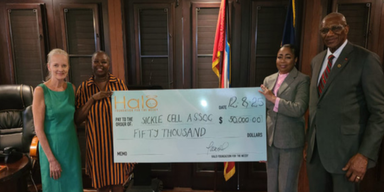 Halo Foundation Donates $50,000 to Sickle Cell Association of Antigua and Barbuda