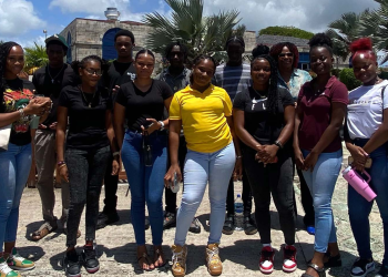 Ministry of Foreign Affairs, Trade and Barbuda Affairs interns visit National Park
