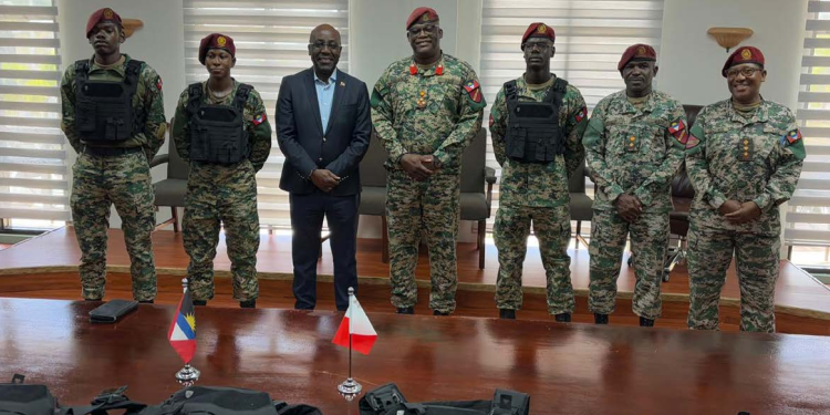 Republic of Malta donates 30 ballistic vests to the ABDF