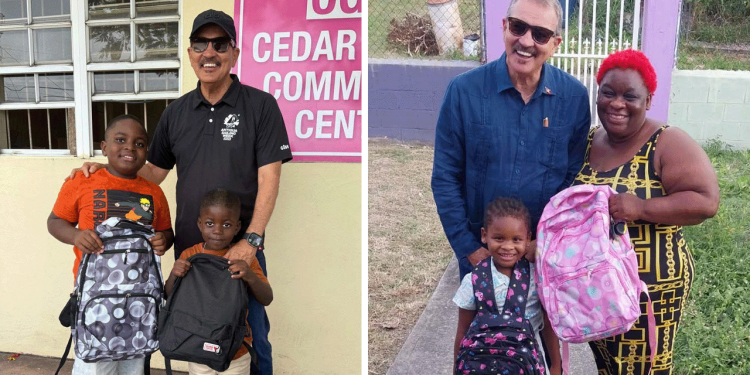 MP Fernandez distributes 700 back-to-school packages in St. John’s Rural North