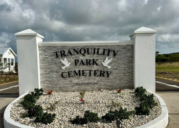 Burials at Tranquility Park Cemetery begin on September first