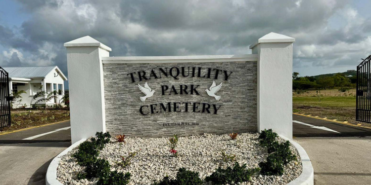 Burials at Tranquility Park Cemetery begin on September first