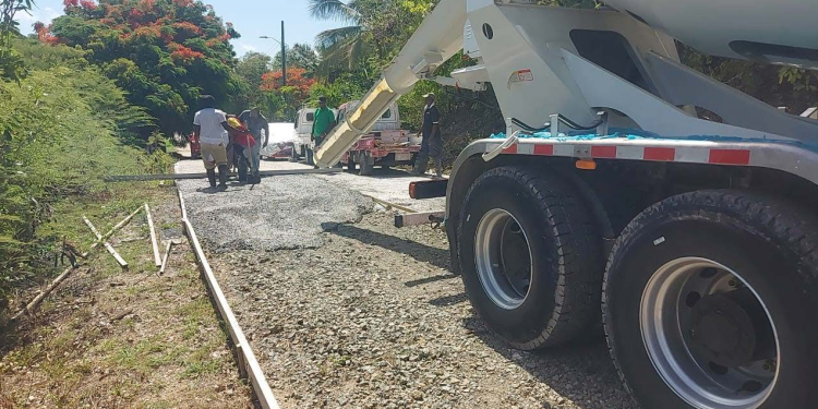 Ministry of Works continues to urge road users of the ongoing roadworks across Antigua
