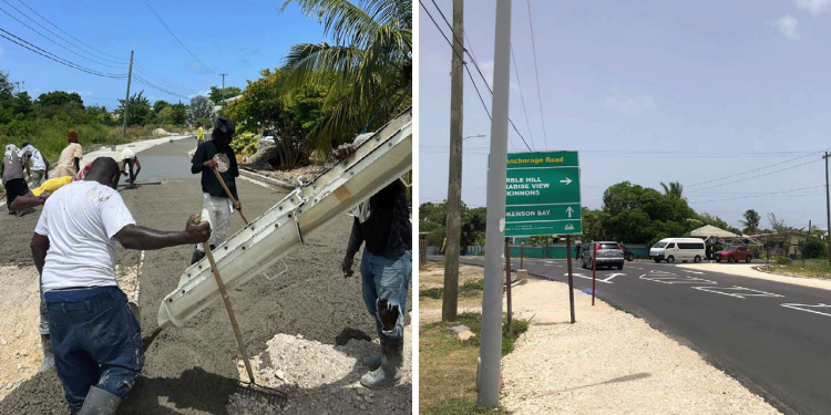 Ministry of Works’ fast-paced roadworks continue in multiple communities