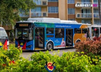 ABTA’s ‘BE HERE’ branded bus rolls up for CATIFESTA in Barbados